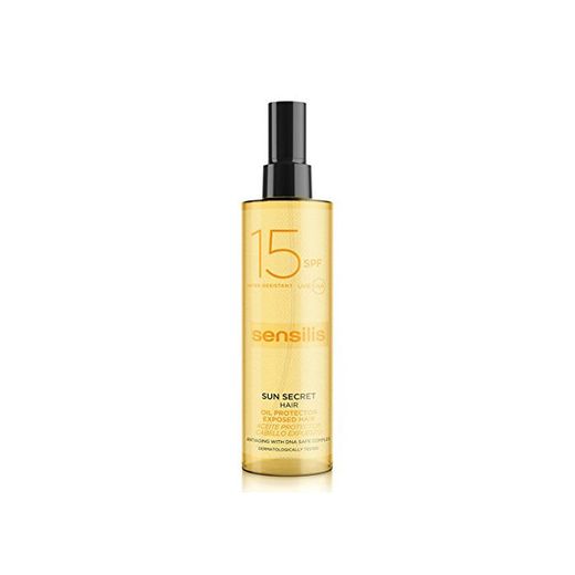 Sensilis Sun Secret - Aceite Protector para el Cabello con SPF15 -