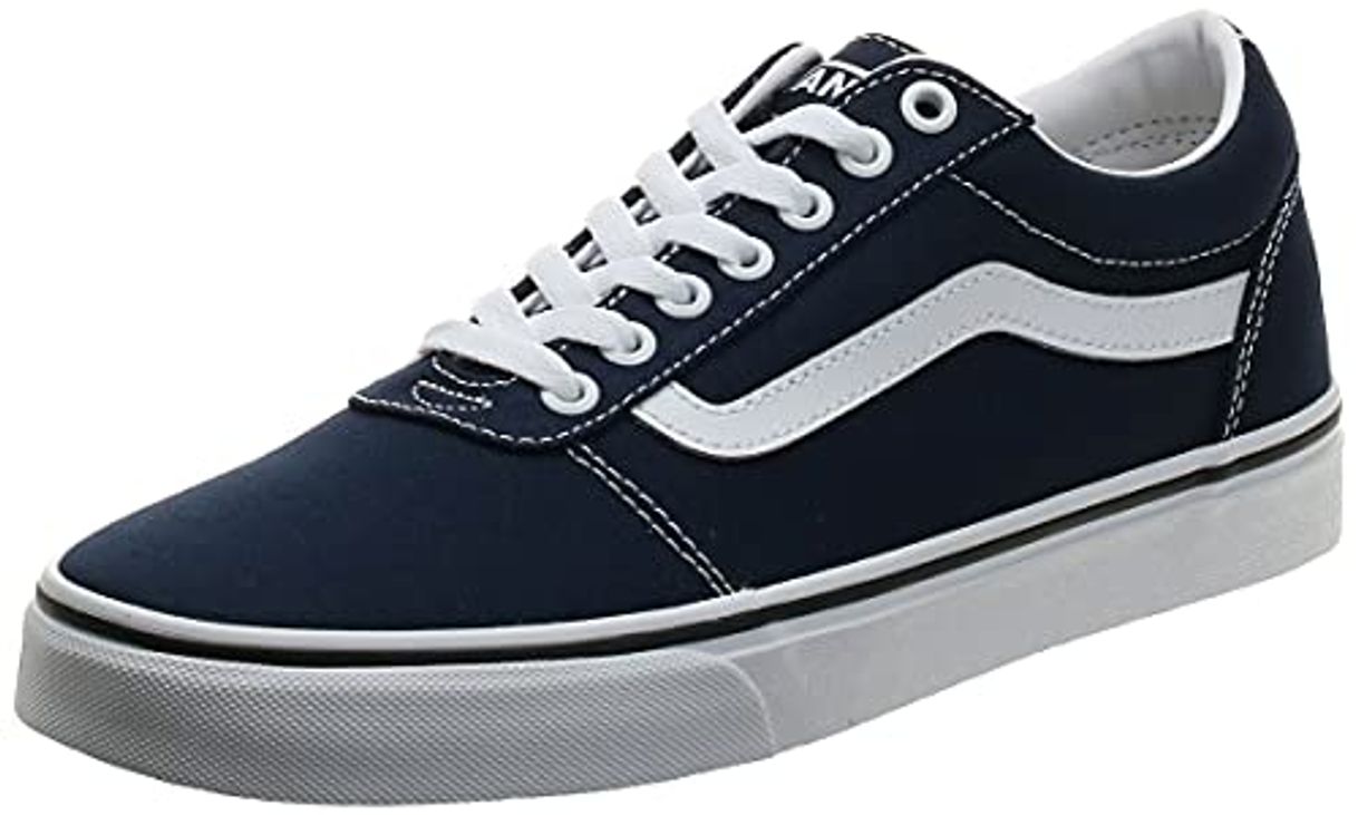 Vans Ward Canvas, Zapatilla Baja Hombre, Azul