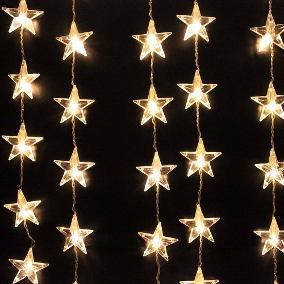 Moda Luces de navidad-estrellas 