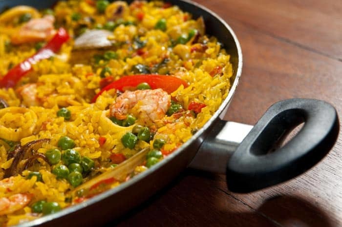 Moda Paella de marisco 