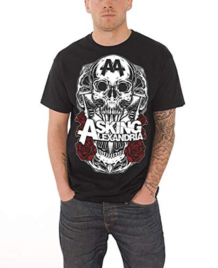 Product Asking Alexandria Black Shadow Mens New Black T Shirt