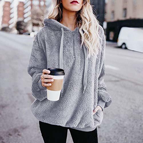 Social SHOBDW Liquidación Venta Mujer Sudadera con Capucha Suelta Tallas Grandes Jersey de