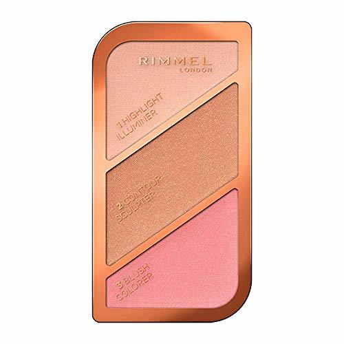 Beauty Rimmel London Kate Sculpting Palette Paleta de Maquillaje Tono 1 Golden Sands