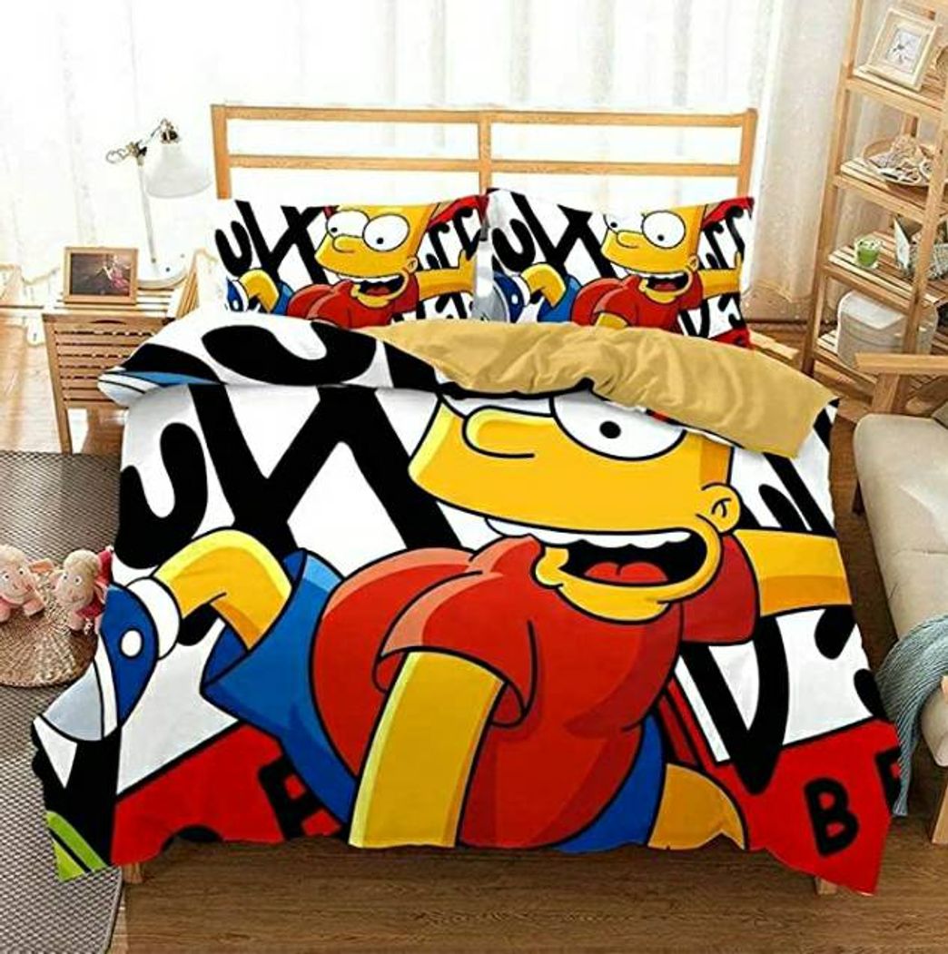 Moda Conjunto de cama diversas estampas Simpsons