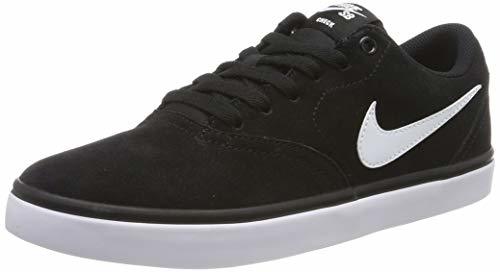 Moda Nike SB Check Solar, Zapatillas de Skateboarding para Hombre, Negro