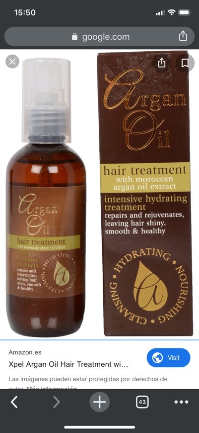 Social Aceite para el pelo