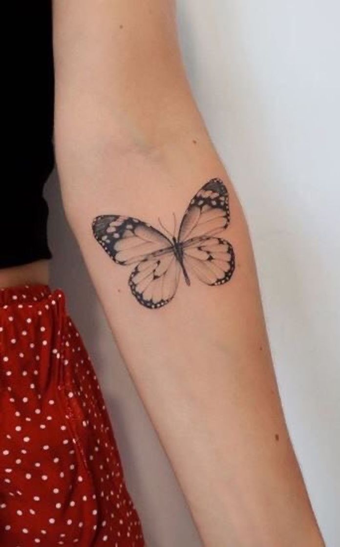 Fashion Borboleta para tatuar no braço 