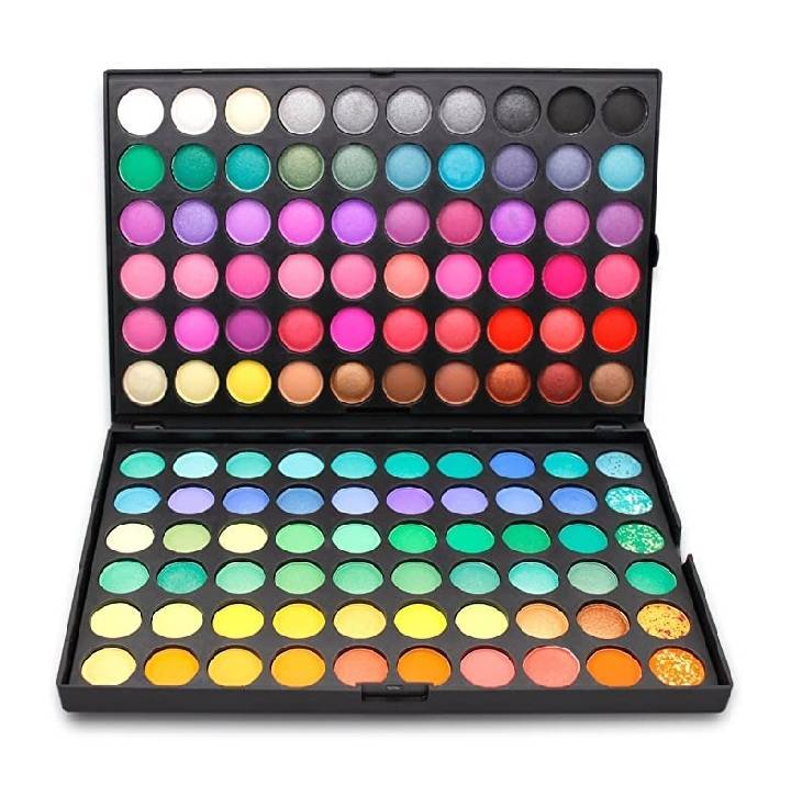 Paleta de sombras 120 colores