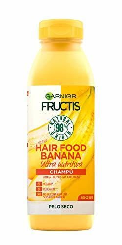Garnier Fructis Hair Food Champú Nutritivo de Banana para Pelo Seco