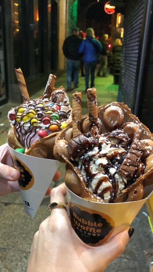 Restaurantes Bubble Waffle Factory