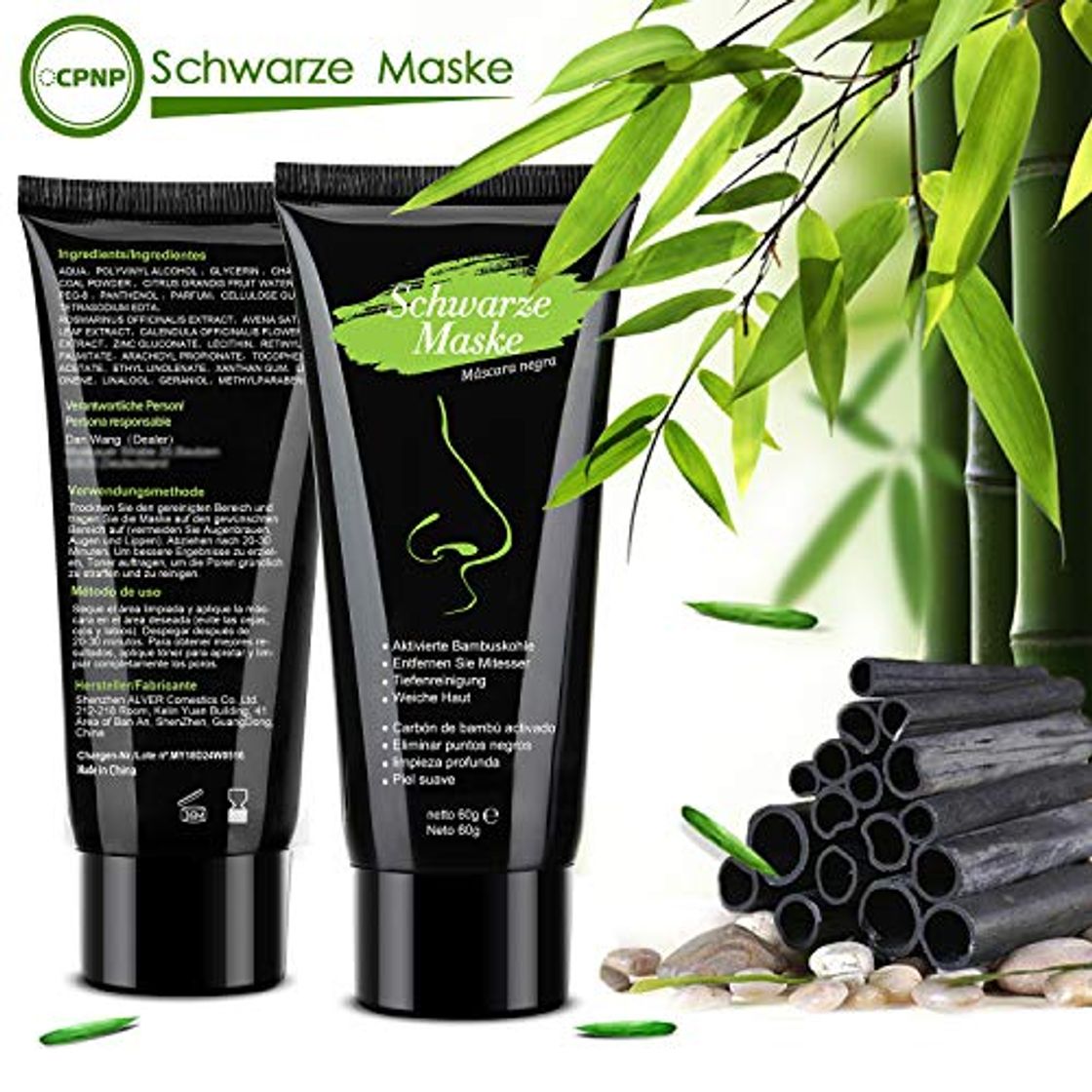 Product Mascarilla Puntos Negros Black Mask Mascarilla Facial Quita Puntos Negros Mascarilla Carbon