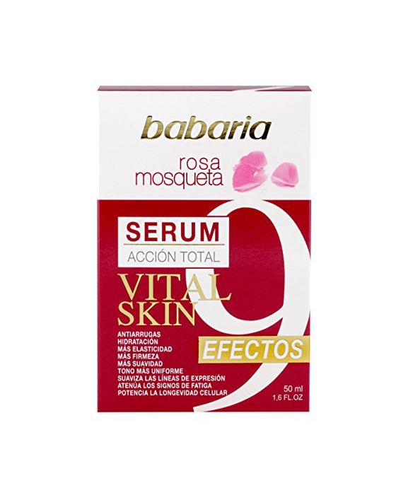 Producto Babaria Serum Facial 9 Efectos Vital Skin Acción Total