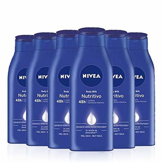 NIVEA Body Milk Nutritivo en pack de 6