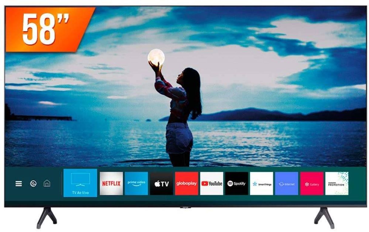 Product Smart TV LED 58" 4K UHD Crystal Samsung UN58TU7020GXZD