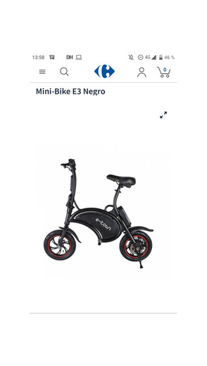 Mini-Bike E3 Negro