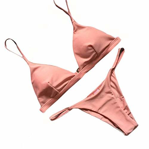 Product SHOBDW 2018 Nuevas Mujeres Push-up Bra Bikini Playa Set Traje de baño