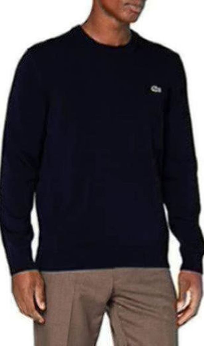 Fashion Lacoste Crew Neck-sudadera Hombre, gris