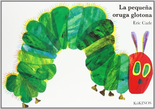 Libro La pequeña oruga glotona cartoné grande