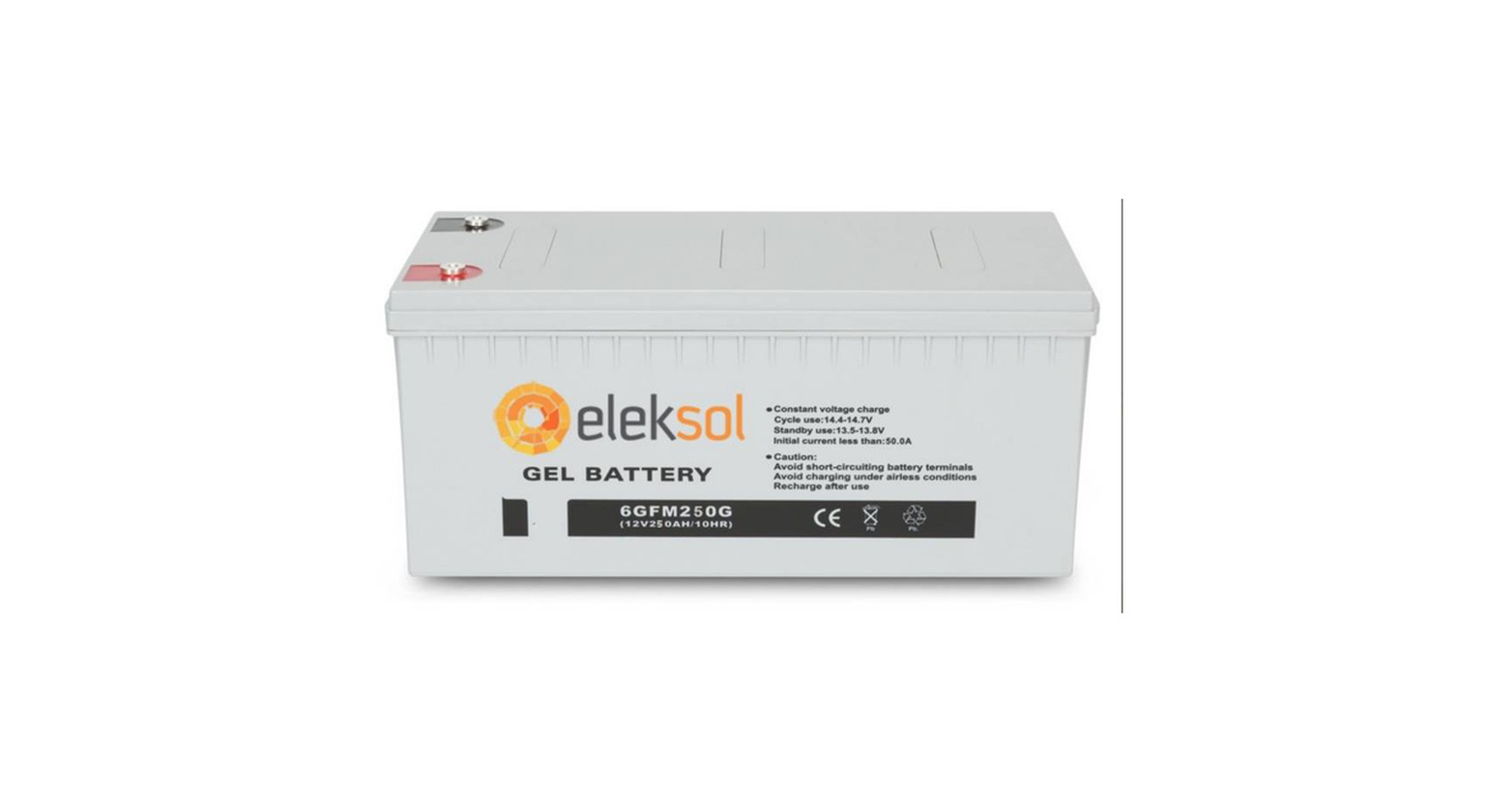 Productos Batería gel 12V/250Ah Eleksol M8