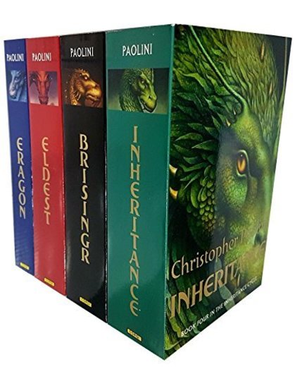 Christopher Paolini Inheritance 4 Books Collection Pack Set RRP: 23.97