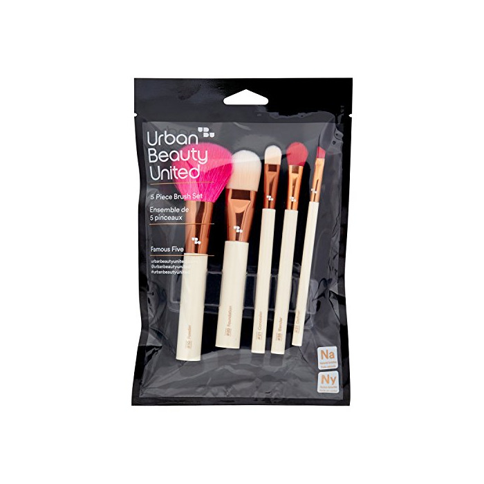 Belleza Urban Beauty United Famous five - set de 5 brochas