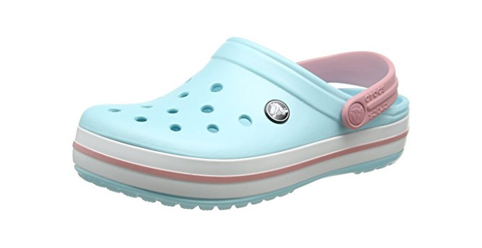 Moda Crocs Crocband U, Zuecos Unisex Adulto, Azul