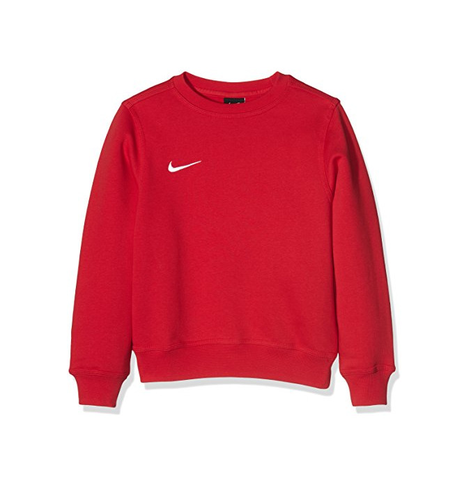 Fitness Nike Yth Team Club Crew - Sudadera para niño, Rojo