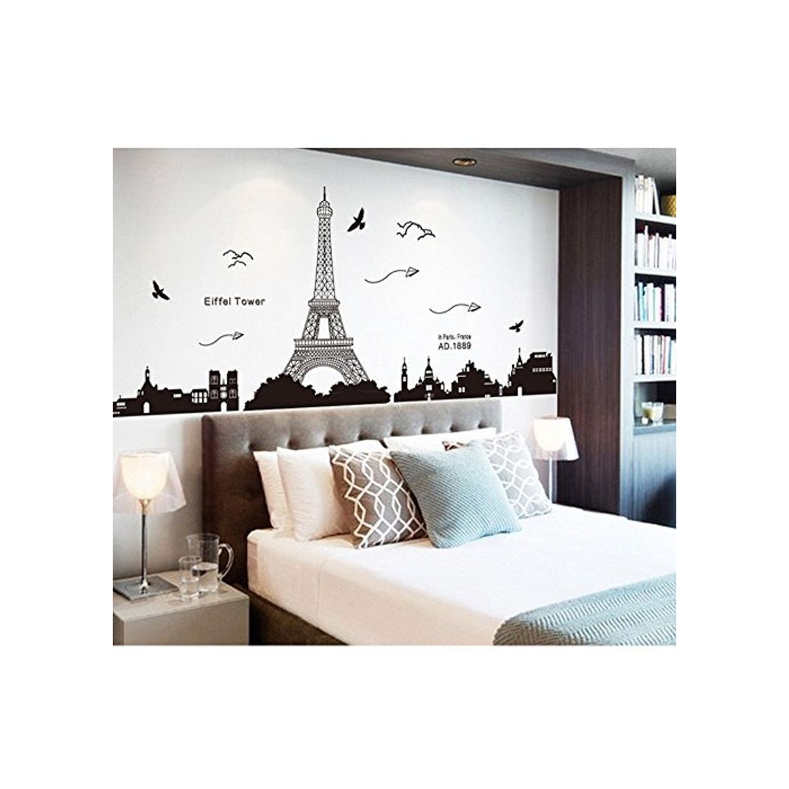 Home Pegatina de pared vinilo adhesivo decorativo para cuartos