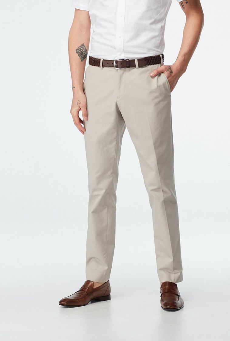 Moda Houndslow Stone Chino