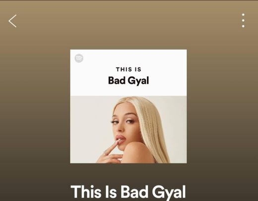 Playlist Bad Gyal