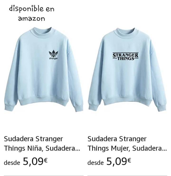 Moda Stranger Things - Sudaderas con capucha / Otras ... - Amazon.es