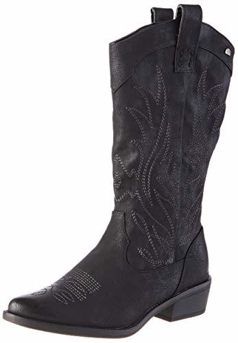 Fashion MTNG Collection 58662, Botines para Mujer, Negro