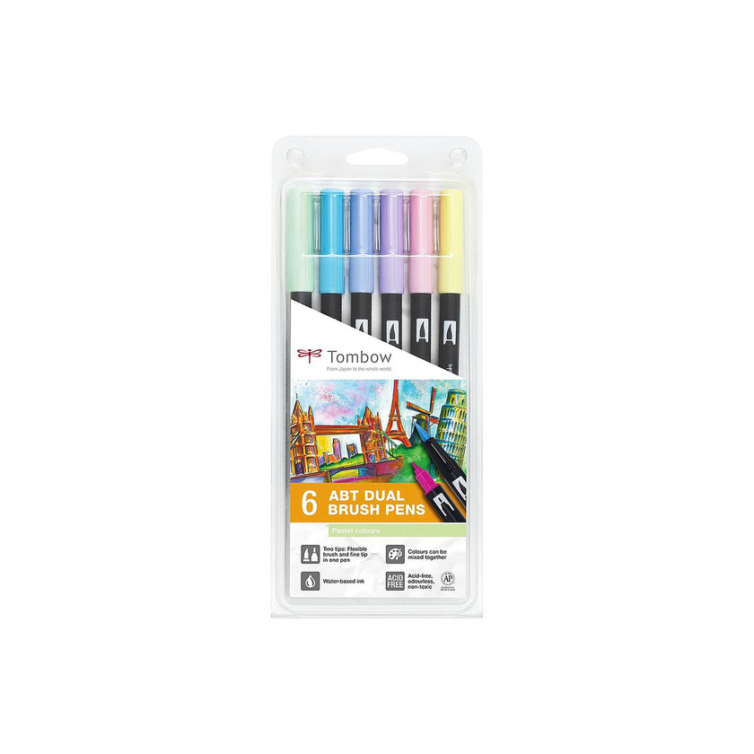 Tombow dual brush colores pastel