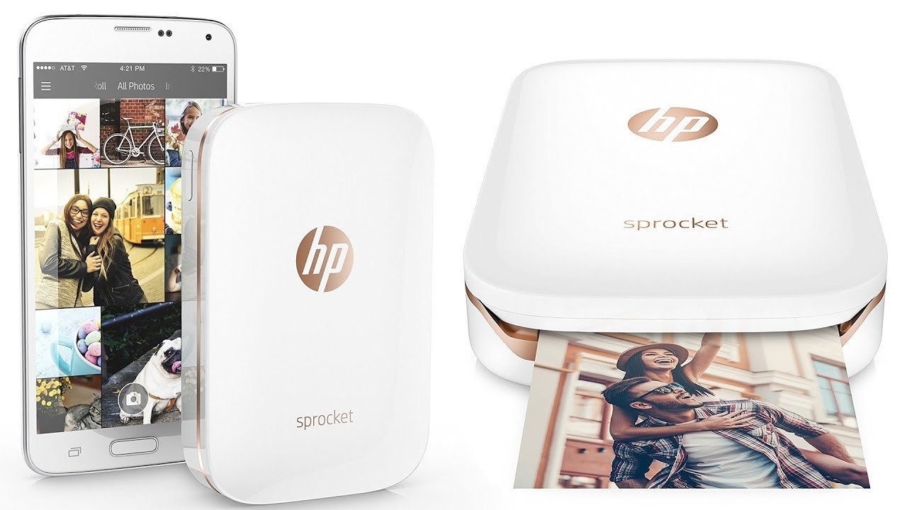 Fashion HP Sprocket Photo Printer (X7N07A)