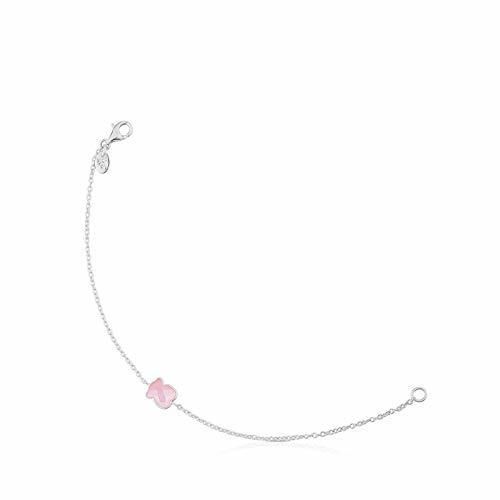 TOUS New Color - Pulsera de Plata de Primera Ley y Motivo