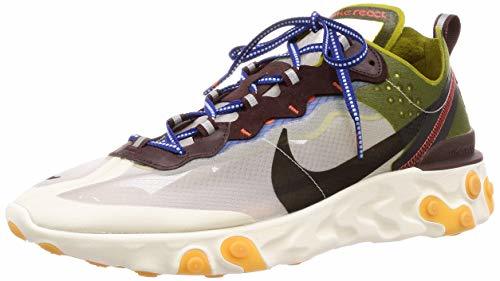 Moda Nike React Element 87, Zapatillas de Atletismo para Hombre, Multicolor