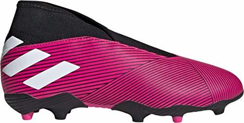 Fashion Adidas Nemeziz 19.3 LL FG J, Botas de fútbol para Niños, Rosa