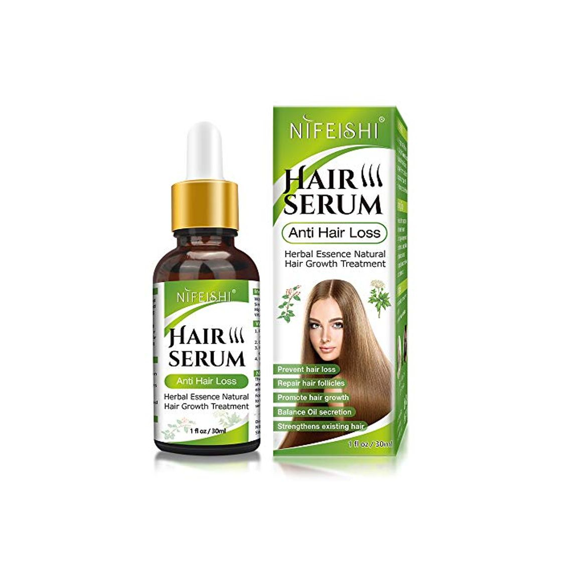 Products Hair Growth Serum, Anti Hair Loss Serum, Natural Herbal Essence Hair Growth