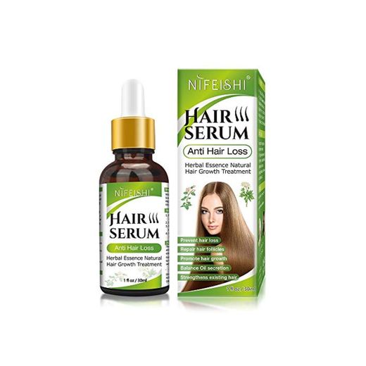 Hair Growth Serum, Anti Hair Loss Serum, Natural Herbal Essence Hair Growth