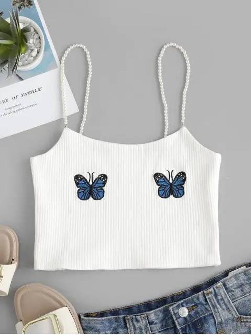 Fashion Cami Top Mariposas 🦋🦋