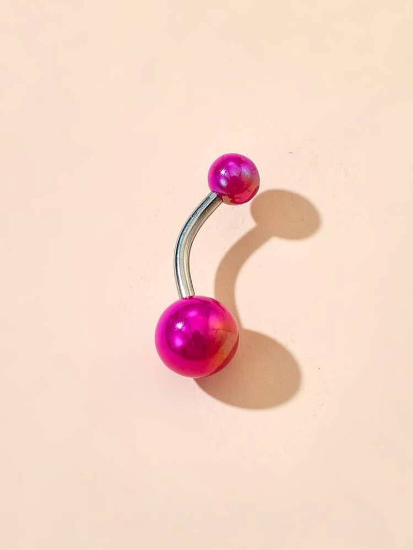 Moda PIERCING OMBLIGO FUCSIA