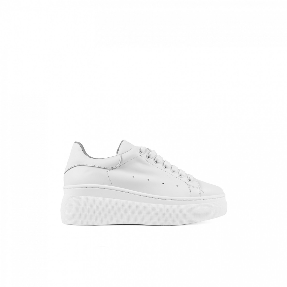 Producto Sneaker Plataforma Nina Blanca 