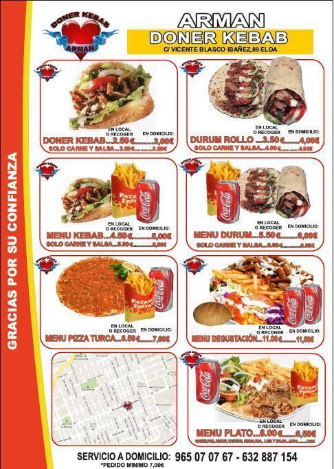 Restaurantes Arman Doner Kebab