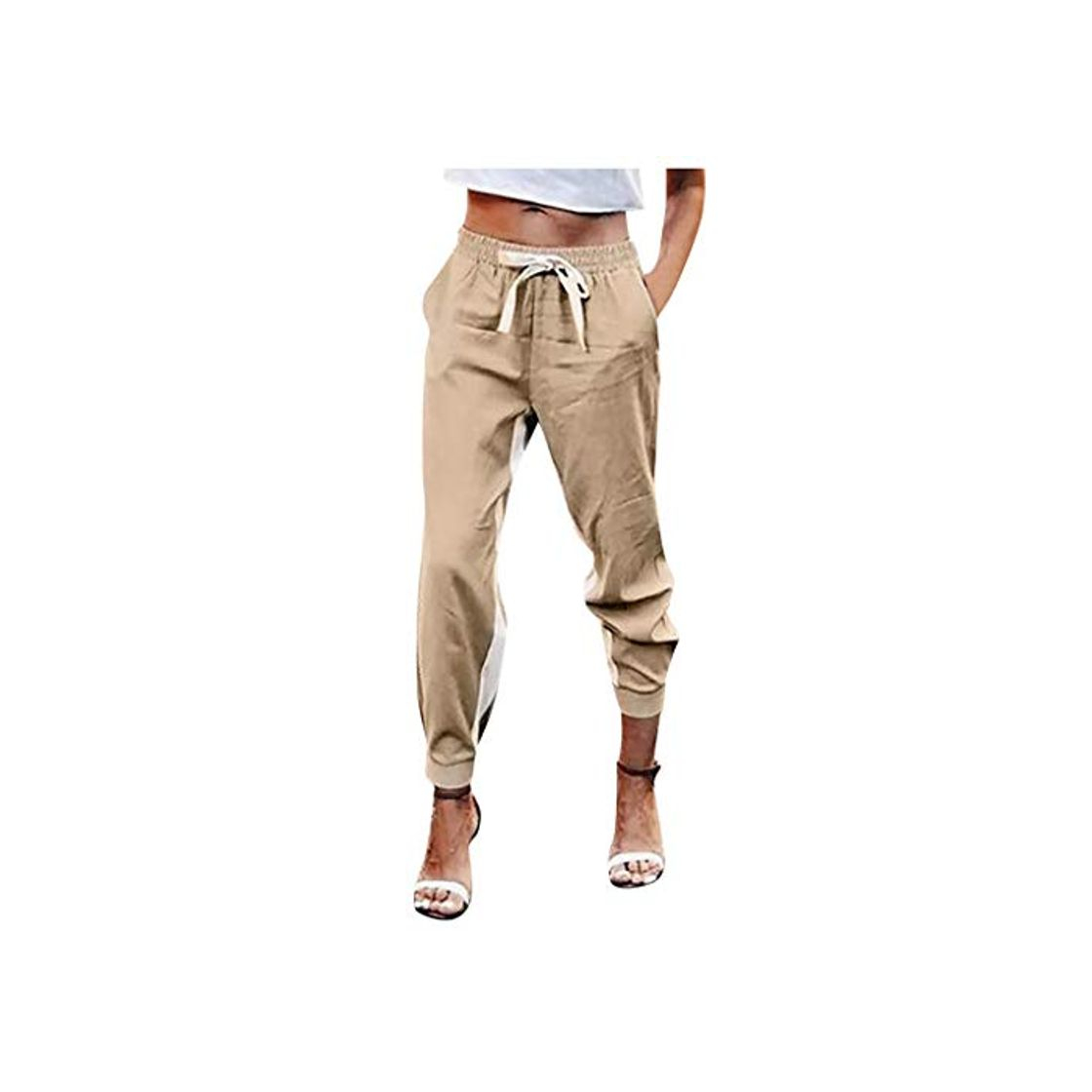 Moda Vectry Pantalones Vaqueros Mujer Pantalones Hippies Mujer Rayas Vaqueros Mujer Rotos Elasticos Pantalones Piratas Anchos Mujer Pantalón Corto Mujer Mallas Mujer Fitness Talle Alto