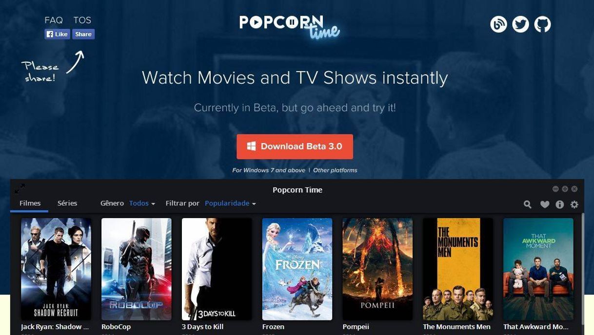 Moda Popcorn Time