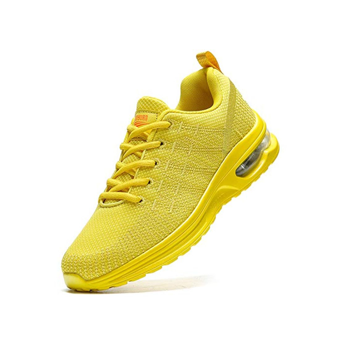 Moda Damyuan Zapatos Correr para Hombres Casual Running Tenis Sneakers Deportivas Gimnasio Gym Trail Fitness Sport Zapatillas Transpirables Plataforma Trekking Calzado Amarillo 45 EU