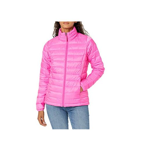 Amazon Essentials Lightweight Water-Resistant Packable Puffer Jacket Down-Alternative-Outerwear-Coats