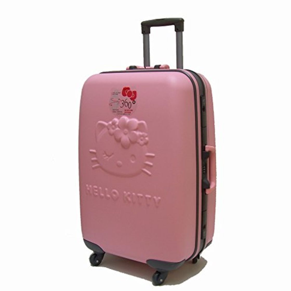 Product HELLO KITTY MALETA ROSA DURA 72 CM