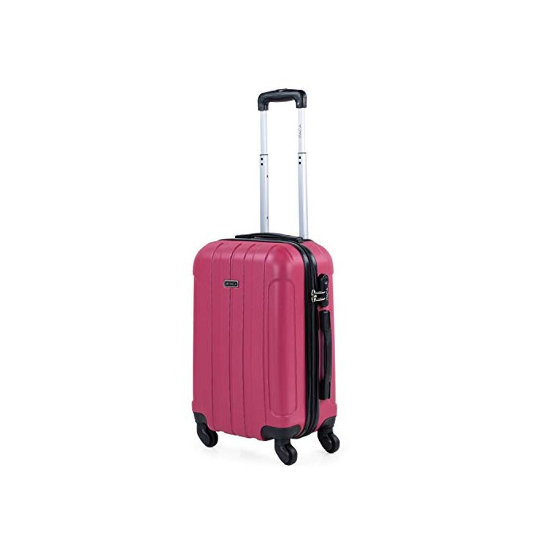 Moda ITACA - Maleta Cabina de Viaje Rígida 4 Ruedas Trolley 55 cm