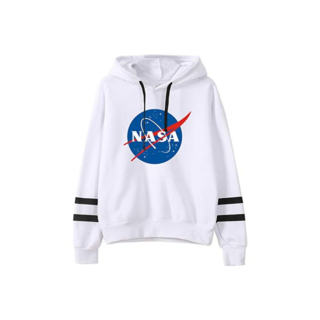 Fashion Sudadera NASA, 3D Logo de NASA Astronauta de Exploración Sudadera con Capucha